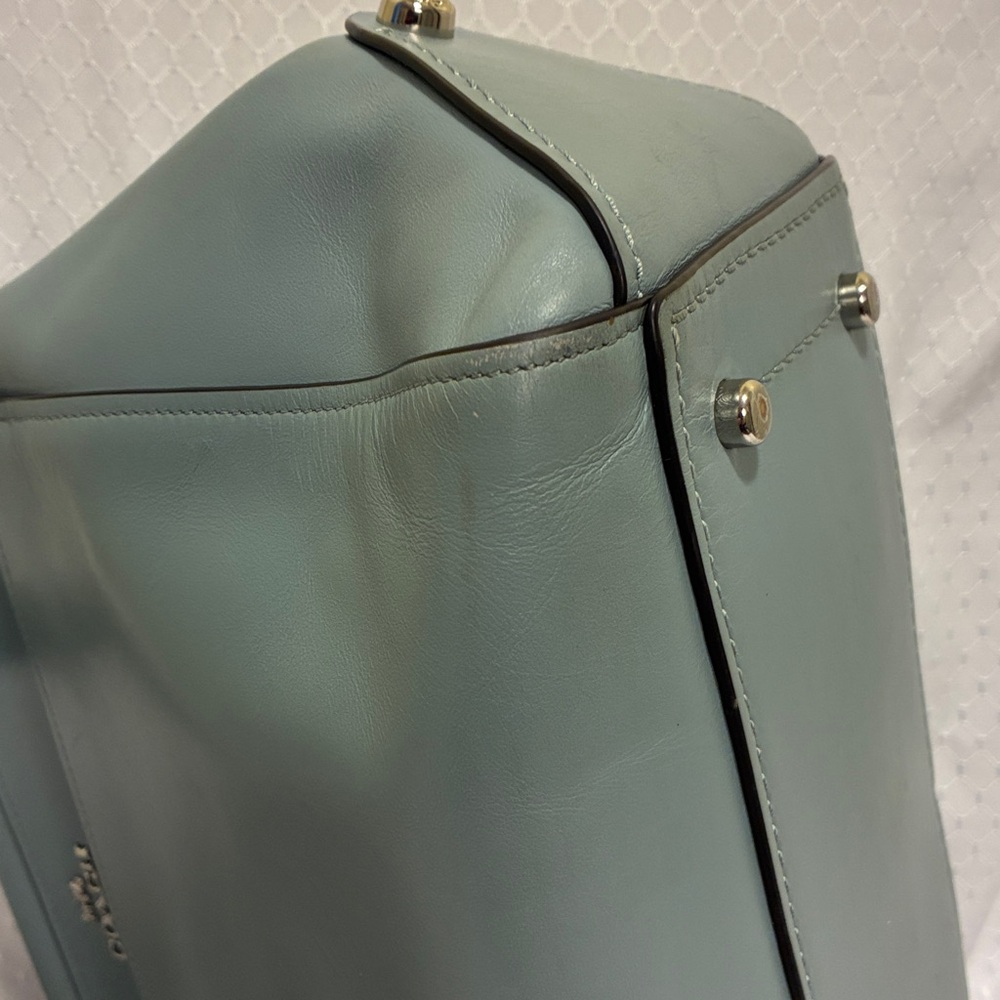 Coach Grace Satchel in Cornflower EUC Price NEW PRICE!! - Picture 13 of 16